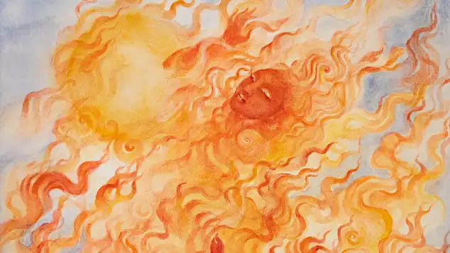 Thumbnail of a Fire Dakini painting by Tara di Gesu