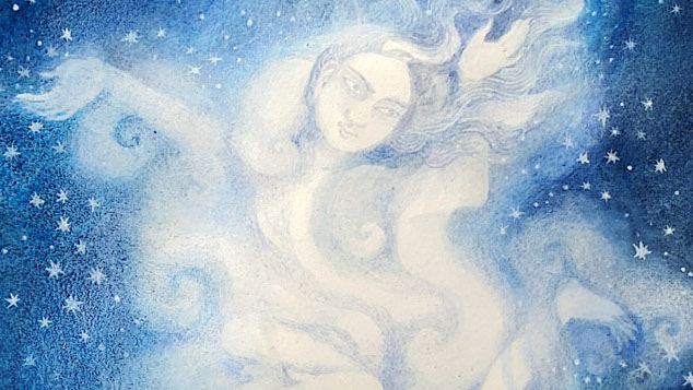 Thumbnail of a Space Dakini painting by Tara di Gesu